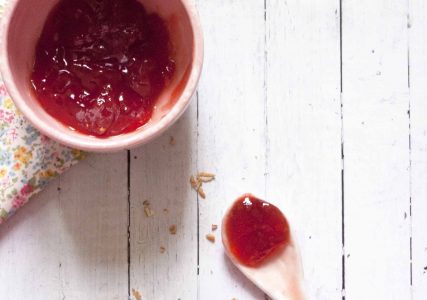 Confiture de fraises et argousier